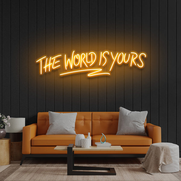 quntis-neon-signs-the-world-is-yours-pink-65-cm image 6