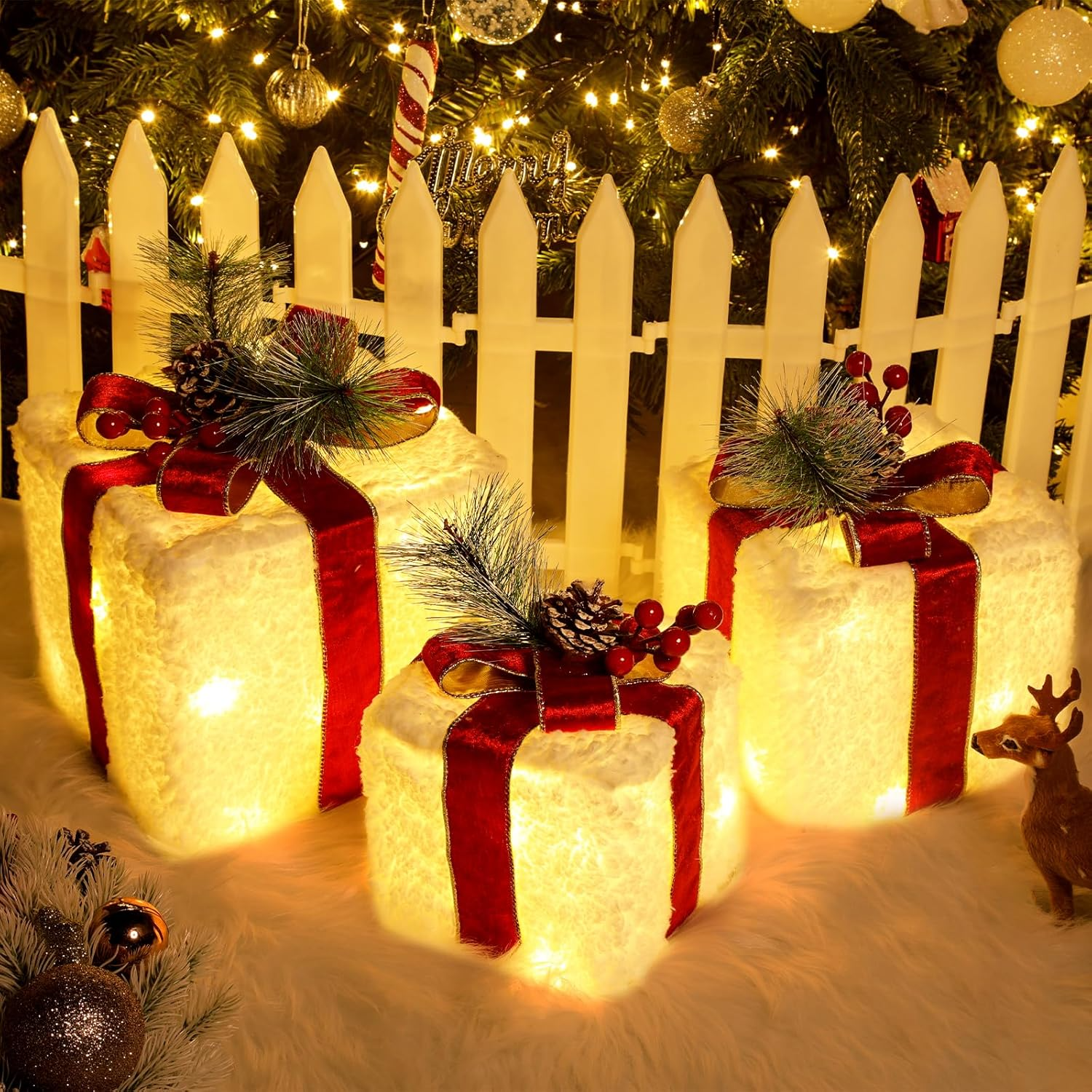quntis-xmas-lights-geschenkboxen-deko-3er-set-warmwei-led image 1