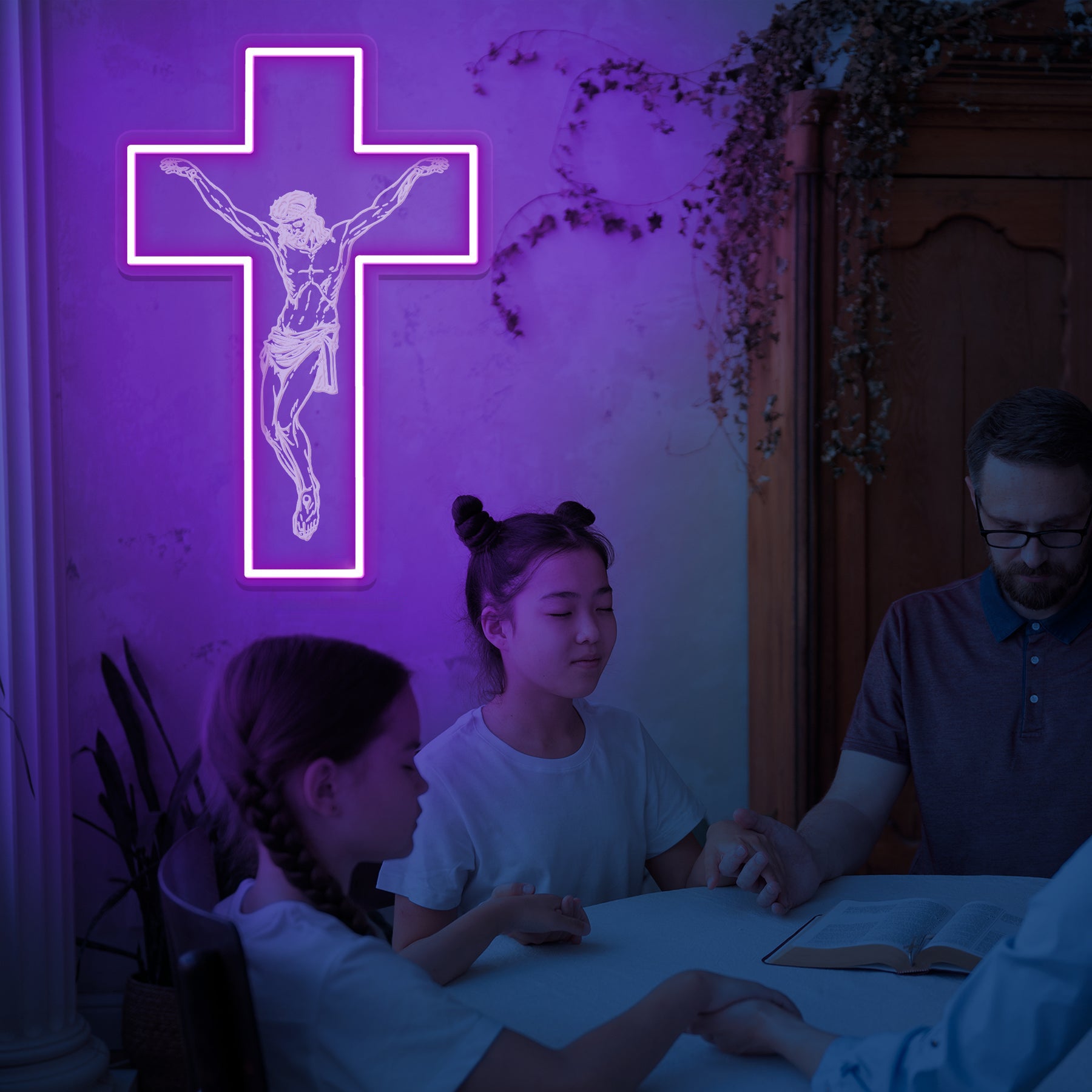 quntis-jesus-kreuz-neon-schild-led-wandlicht-20-zoll image 6