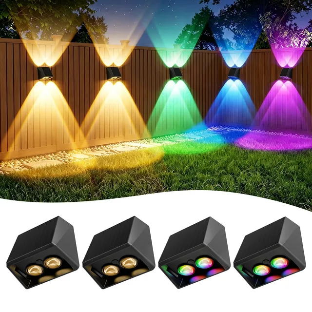 quntis-led-solar-lights-zaunlicht-solar-rgbcw-2-st-ck image 1