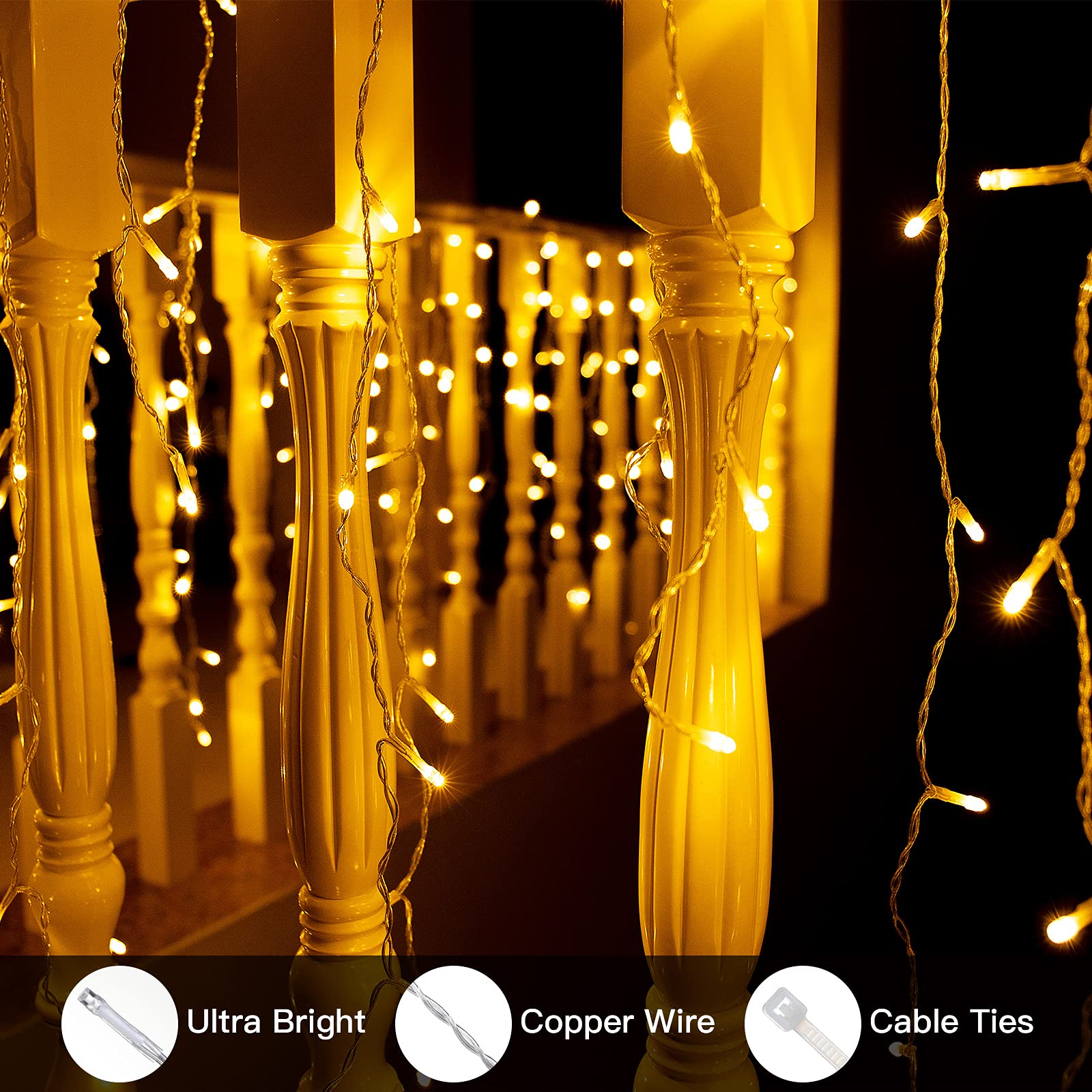quntis-xmas-lights-eiszapfen-lichterkette-400-led-warmwei image 5