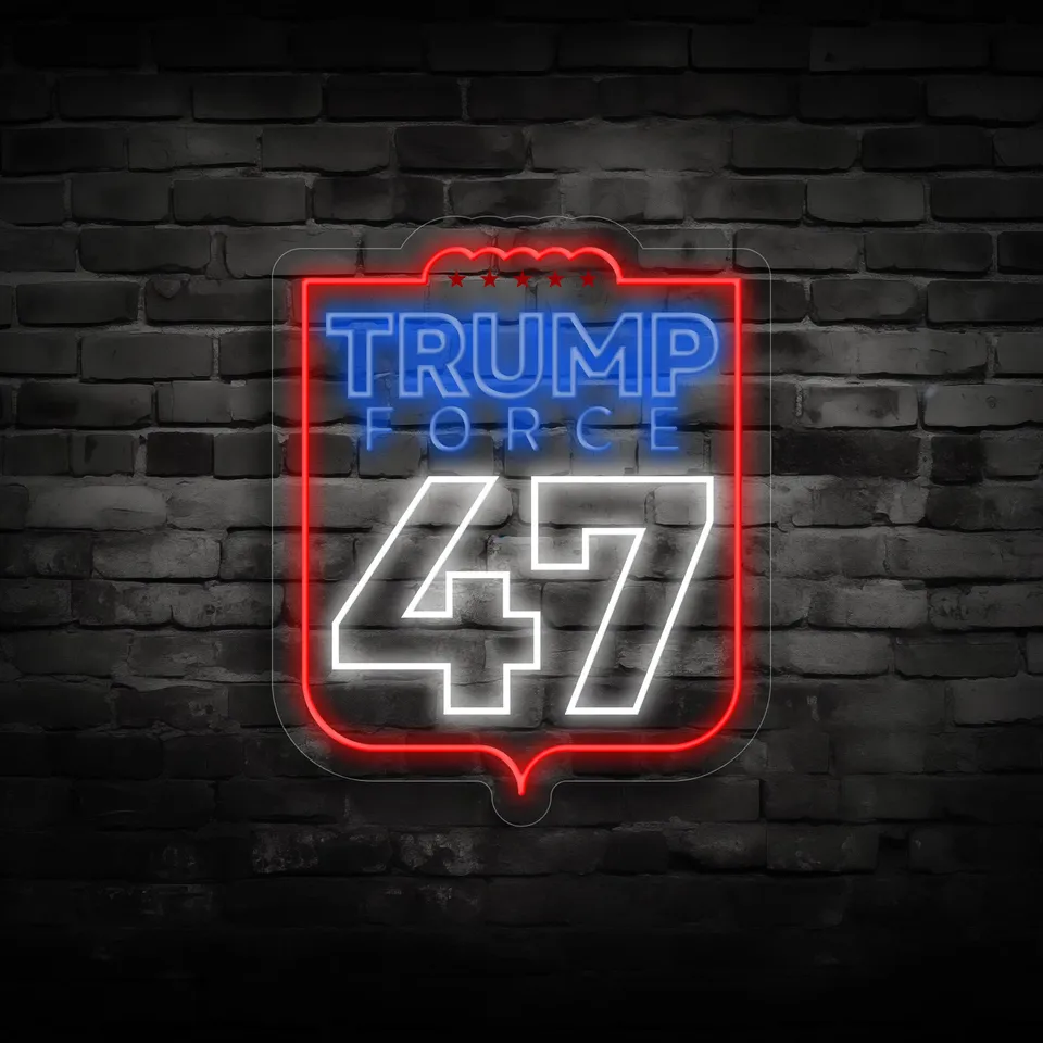 quntis-neon-signs-trump-47-neon-schild-50cm-led image 1