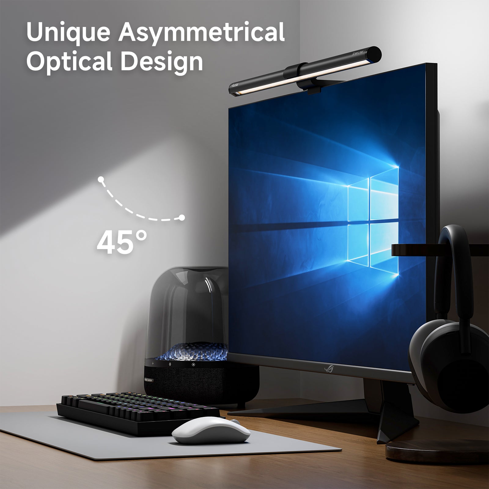 quntis-glow-monitorlampe-41-cm-grau-mit-fernbedienung-dimmbar image 7