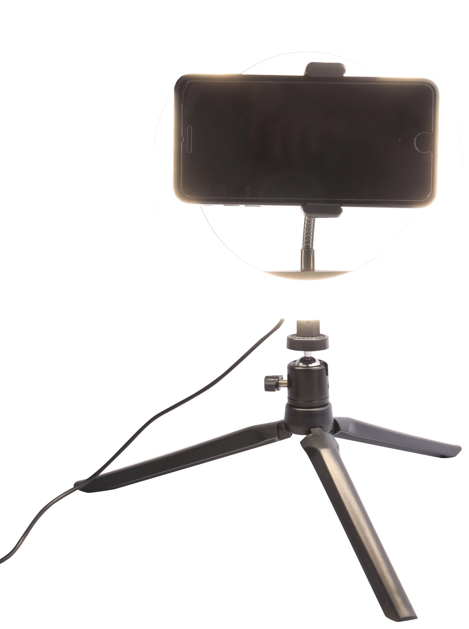 vivitar-vlogger-8-zoll-led-ringlicht-mit-handyhalter-dimmbar image 7