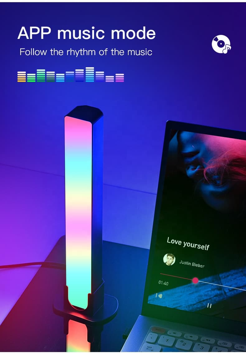 quntis-gaming-rgb-lights-smart-led-lampe-2er-pack-bluetooth-eu image 4