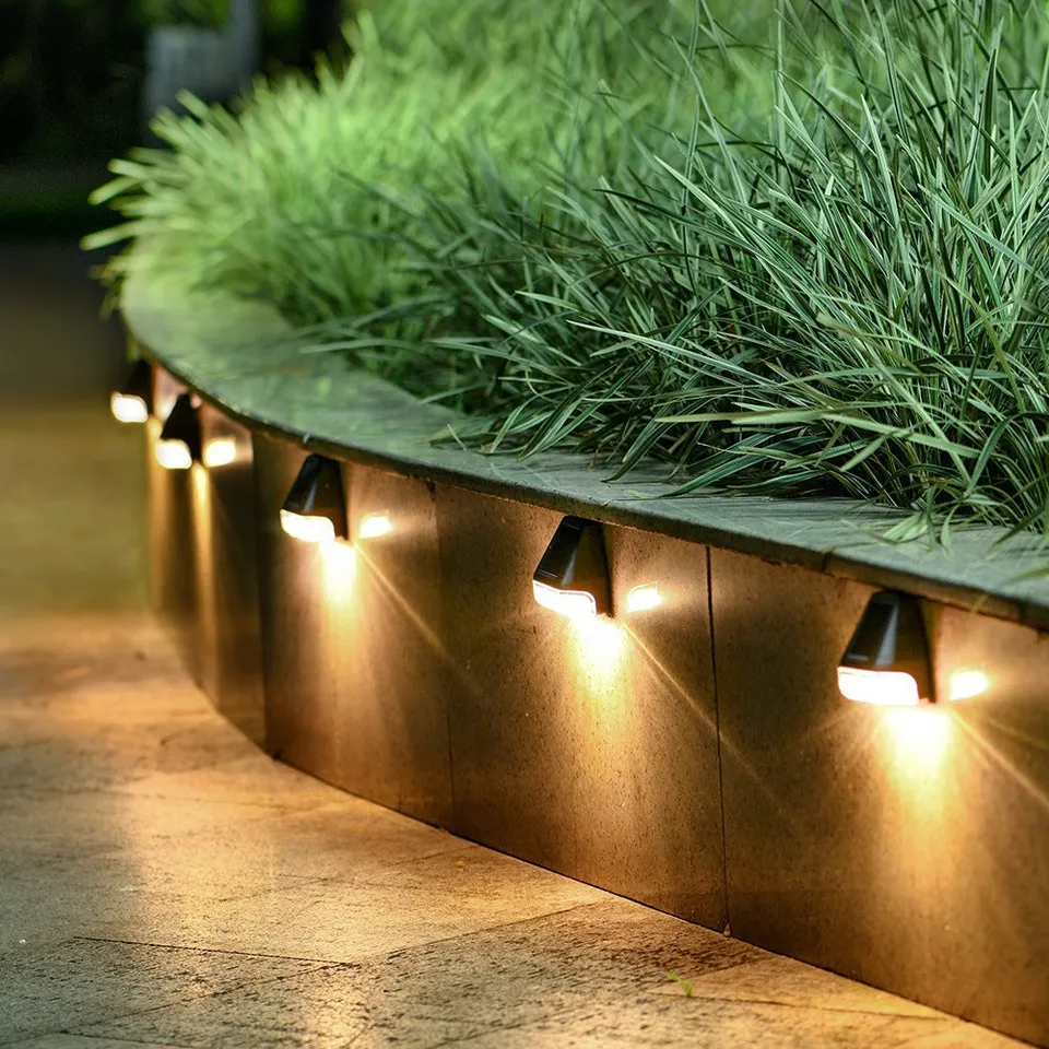quntis-solar-treppenlicht-led-warmwei-4-st-ck-ip65 image 1