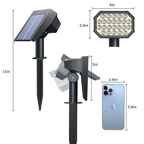 quntis-led-solar-lights-strahler-2er-set-kaltwei-ip65 image 4