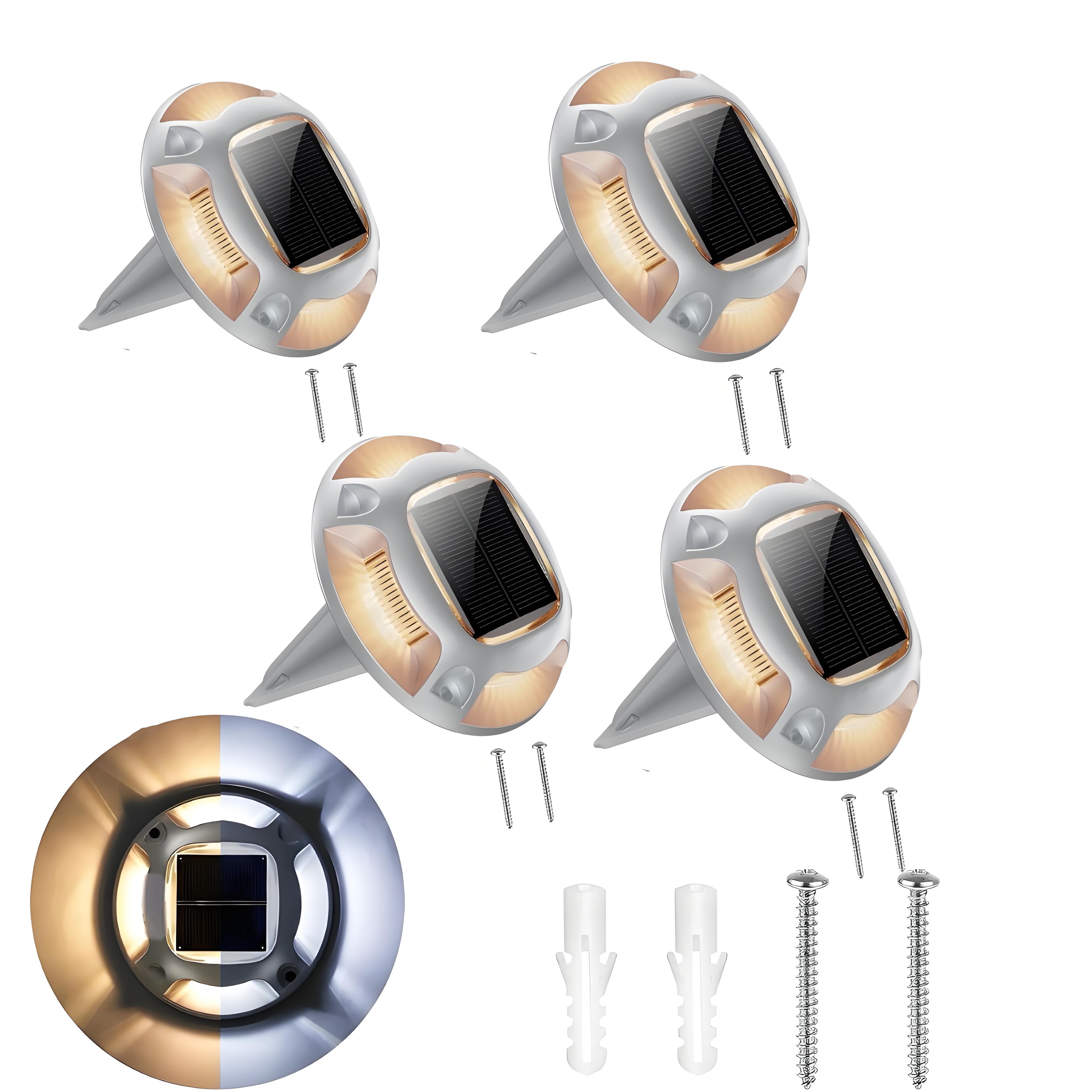 quntis-led-solar-lights-bodenlicht-4er-alu-warm-kaltwei image 6