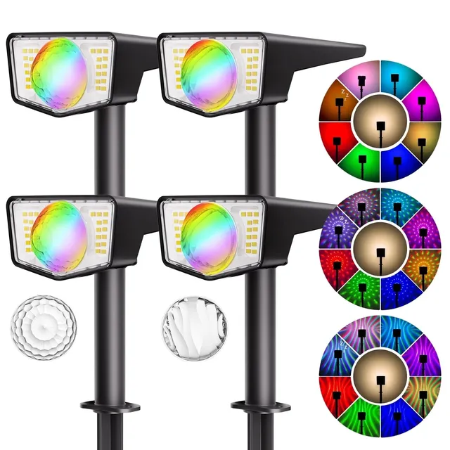 quntis-led-solar-lights-rgb-solarstrahler-garten-ip65-bunt image 1