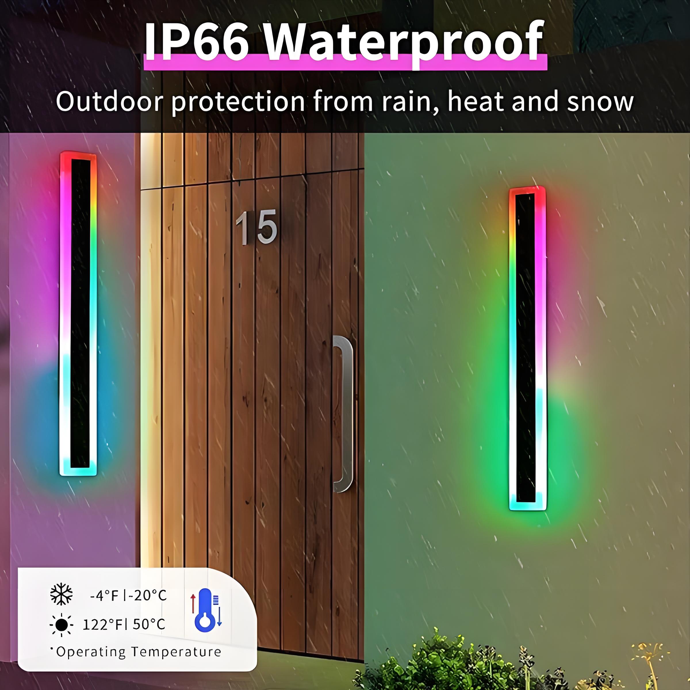 quntis-gaming-rgb-lights-wandleuchte-30cm-rgbicw-dimmbar-ip65 image 4
