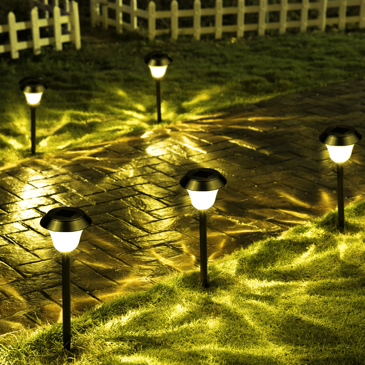 quntis-led-solar-lights-bodenleuchten-warmwei-4er-set-ip65 image 3
