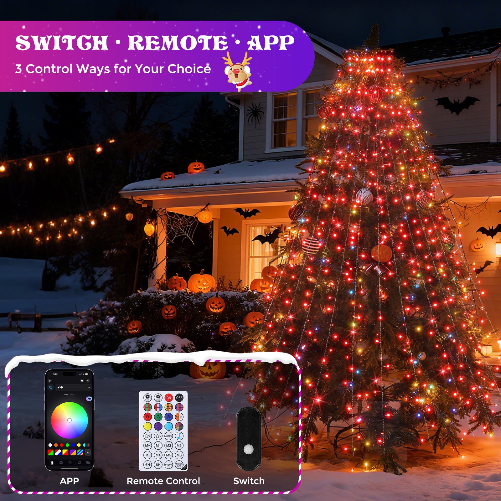 quntis-xmas-lights-400-led-lichterkette-smart-bunt-app image 6