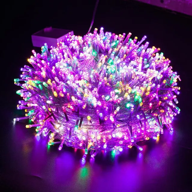 quntis-xmas-led-lichterkette-50m-400-lichter-warmwei image 1