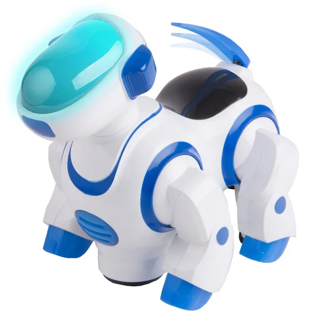 vivitar-steam-robot-dog-roboterhund-blau-mit-licht-und-tanz image 1