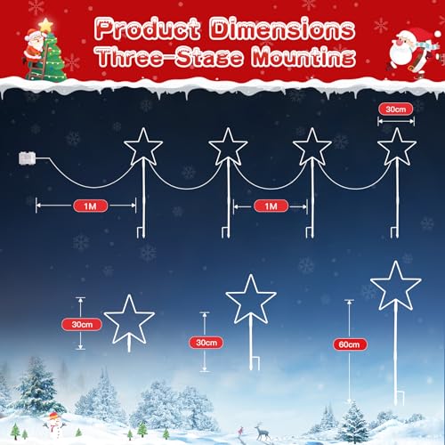 quntis-xmas-lights-led-sterne-wegleuchten-2er-pack-farbwechsel image 8