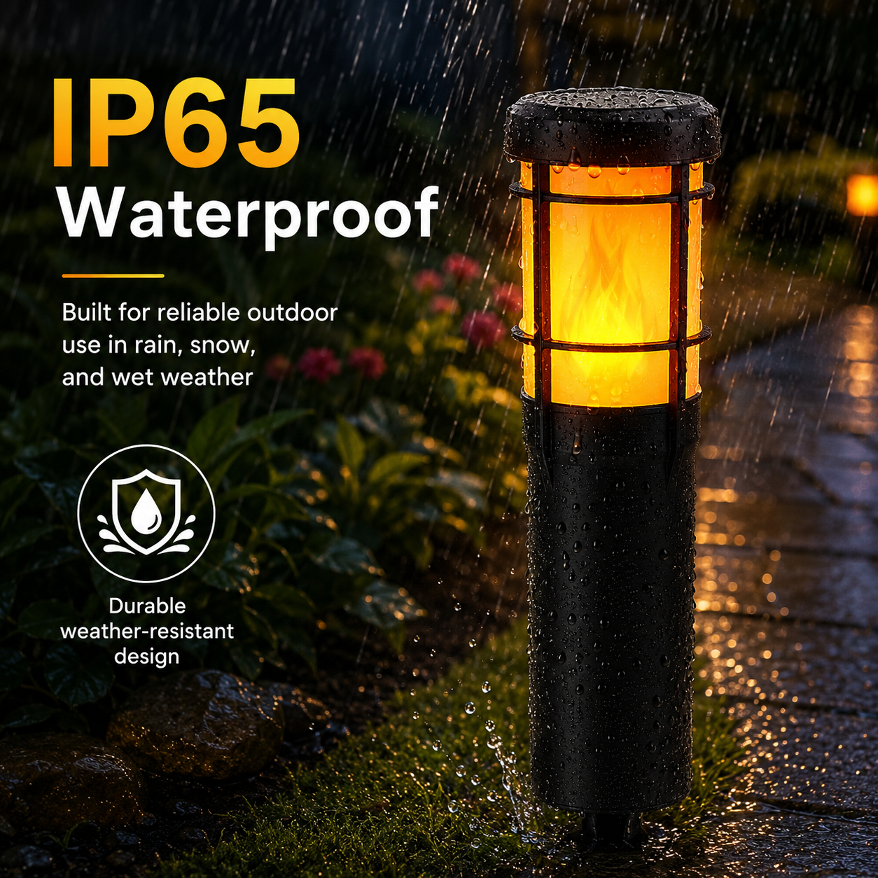 quntis-halloween-solar-fackeln-rgb-flamme-4er-pack-garten image 3
