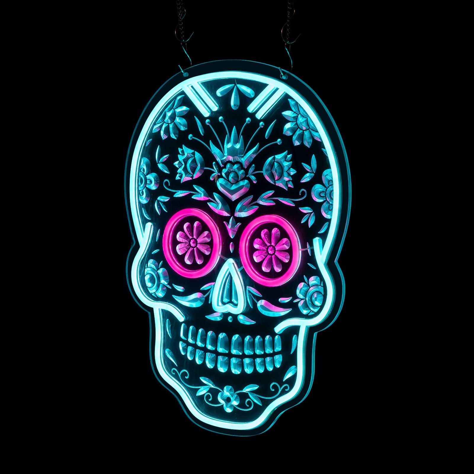 quntis-halloween-lights-skull-neon-schild-40-cm-graviert image 4