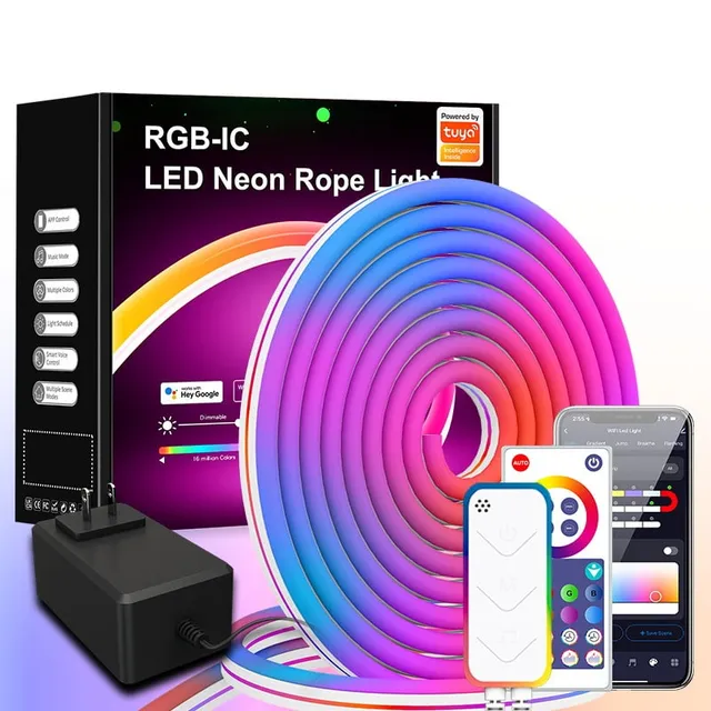quntis-gaming-rgb-lights-neon-strip-5-m-rgb-bluetooth image 1
