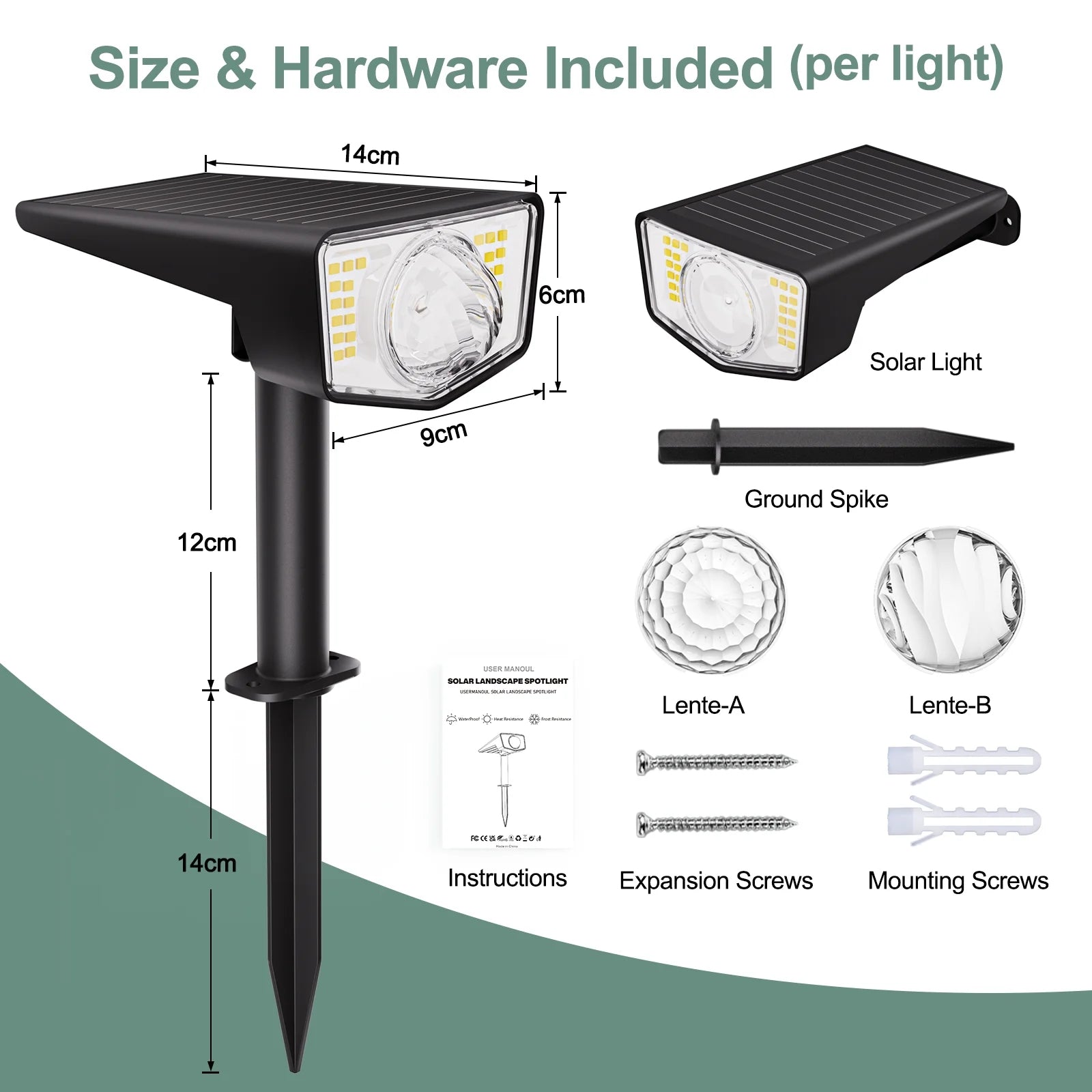 quntis-led-solar-lights-rgb-solarstrahler-garten-ip65-bunt image 3