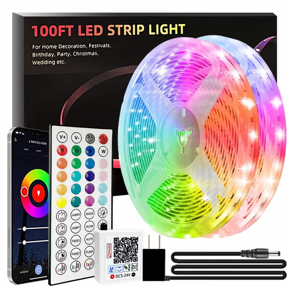 quntis-gaming-rgb-lights-led-strip-5-meter-mit-fernbedienung image 5