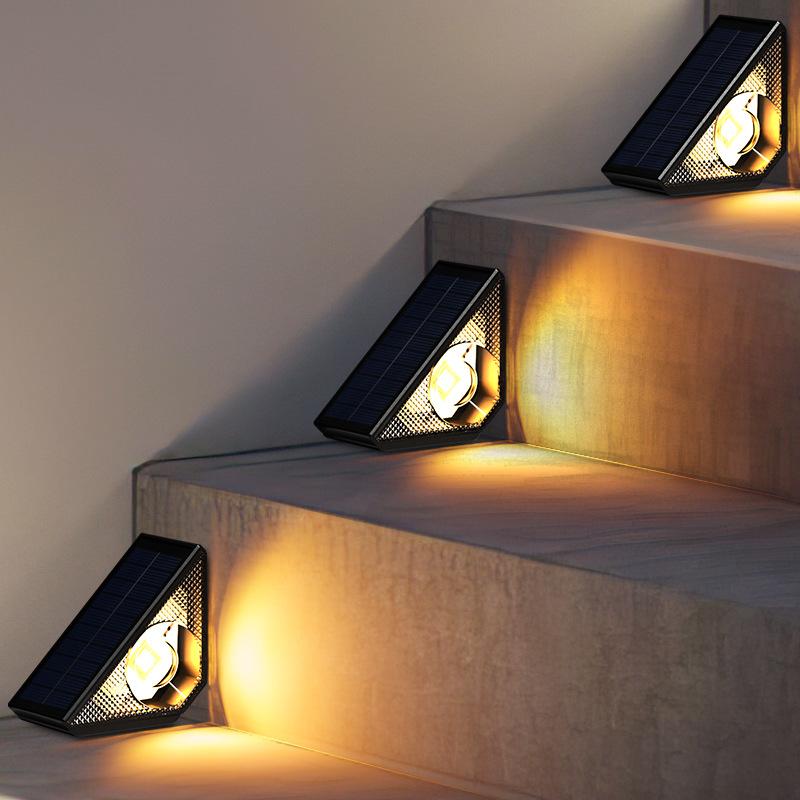 quntis-led-solar-lights-treppenlicht-warmwei-4er-pack image 1