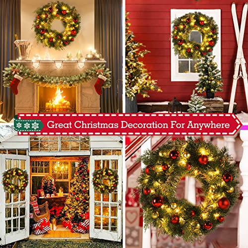 quntis-xmas-lights-weihnachtskranz-40cm-led-warmwei image 4