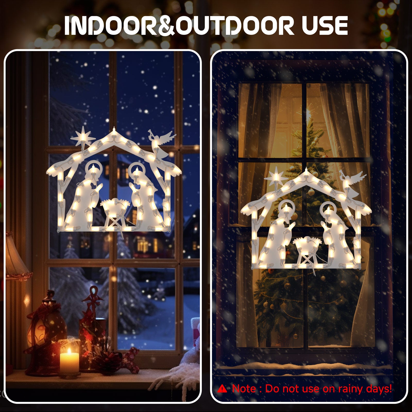 quntis-xmas-lights-fensterbild-krippe-50-led-warmwei image 2