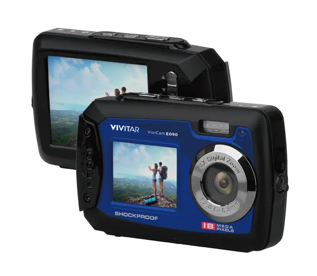 vivitar-ve090-wasserdichte-digitalkamera-18-mp-mit-frontdisplay image 1