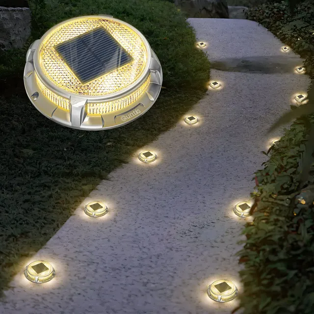 quntis-led-solar-lights-bodenlicht-bunt-4er-pack-ip68 image 1