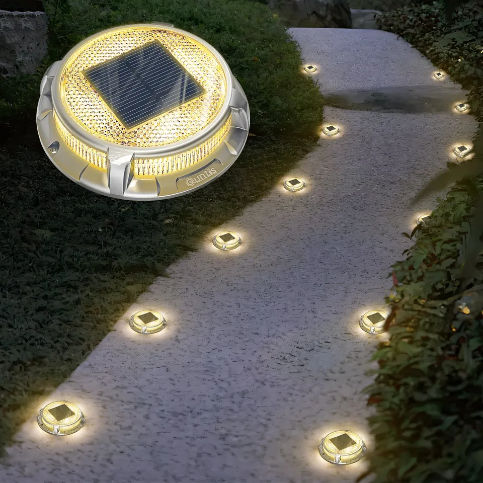 quntis-led-solar-lights-bodenlicht-bunt-4er-pack-ip68 image 1