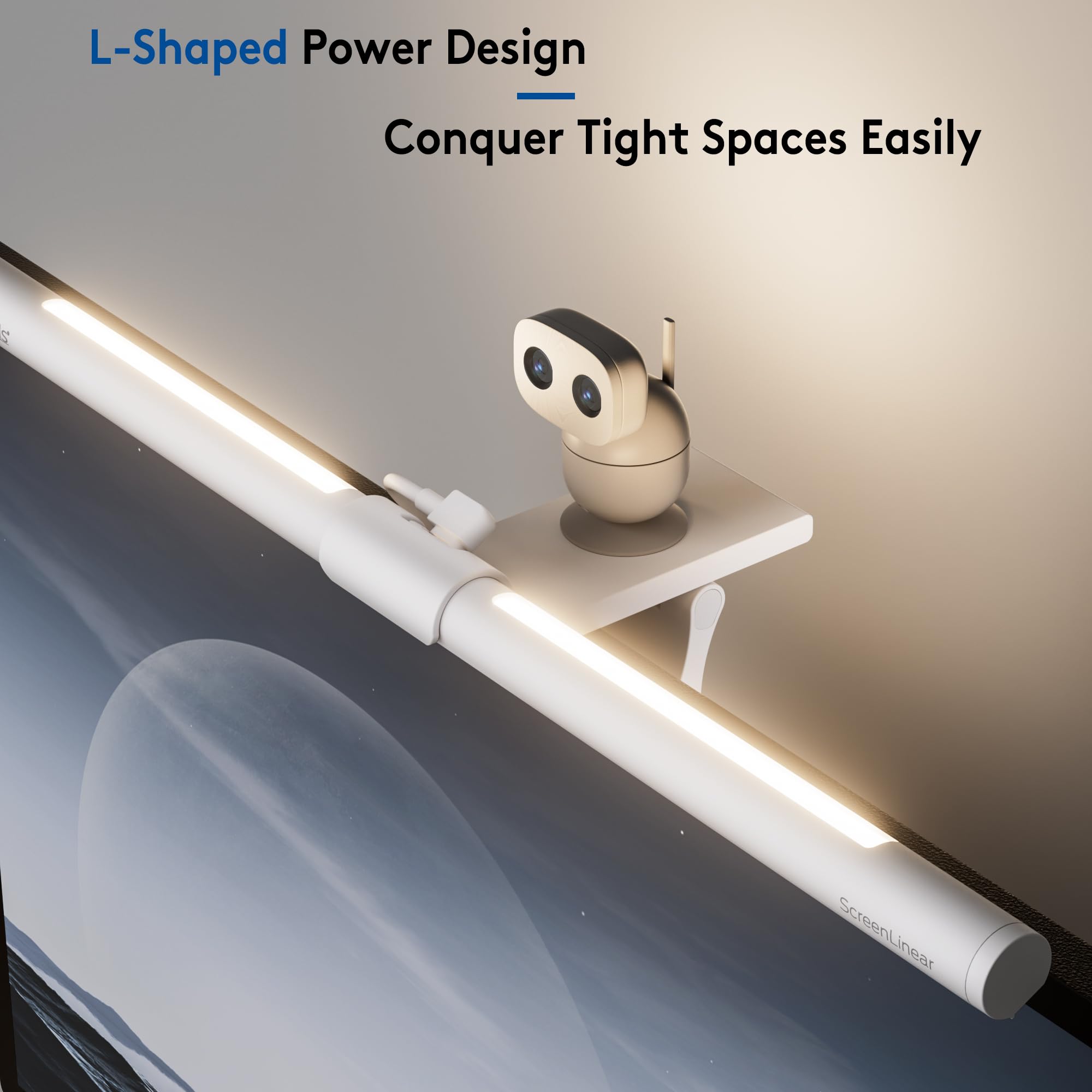 quntis-glow-screenbar-41-cm-wei-mit-hintergrundlicht image 2