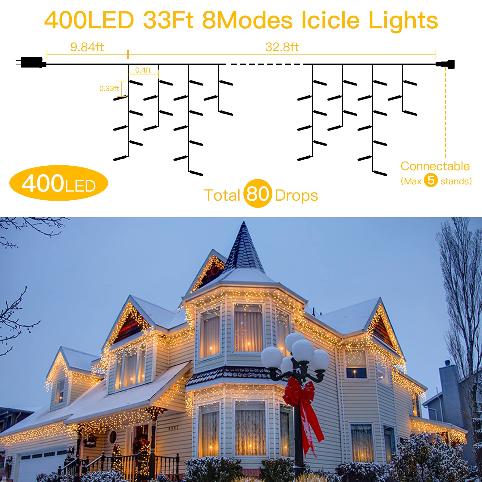 quntis-xmas-lights-eiszapfen-lichterkette-400-led-warmwei image 7