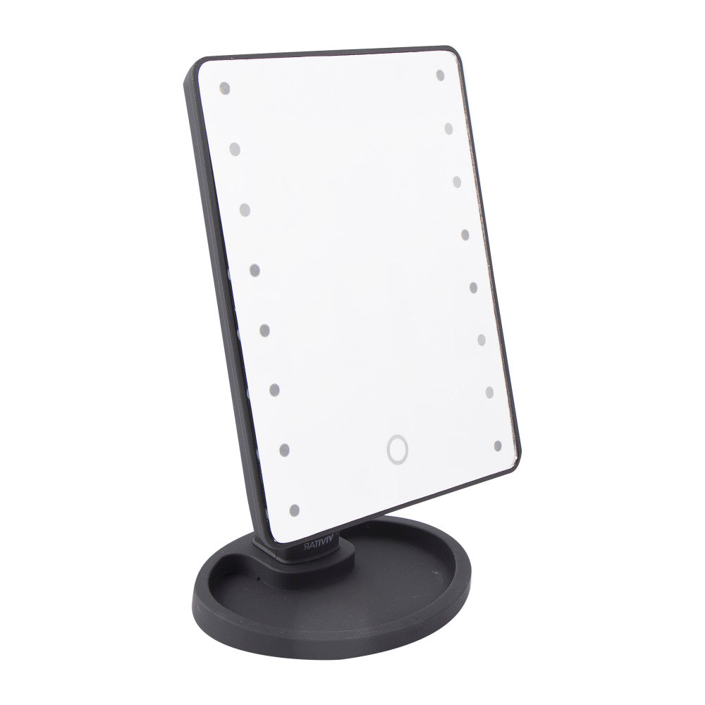 vivitar-beauty-led-schminkspiegel-schwarz-360-16-leds image 3