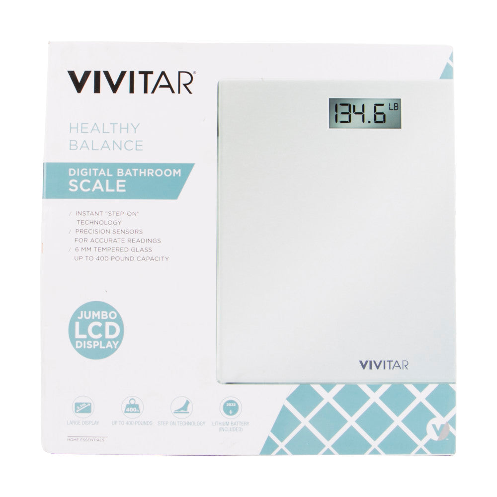 vivitar-health-personenwaage-digital-schwarz-180-kg-lcd image 5