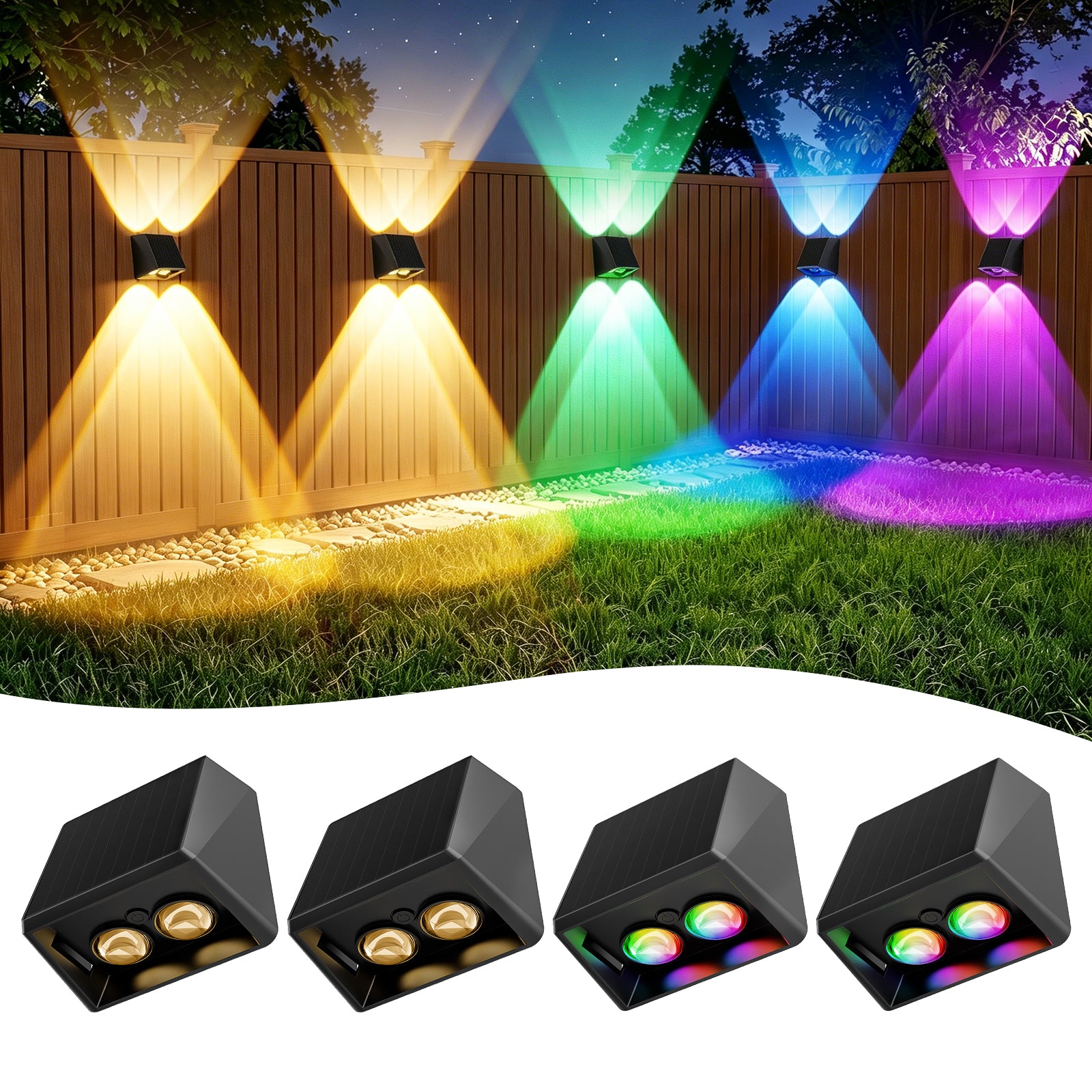 quntis-led-solar-lights-zaunlicht-solar-rgbcw-2-st-ck image 1
