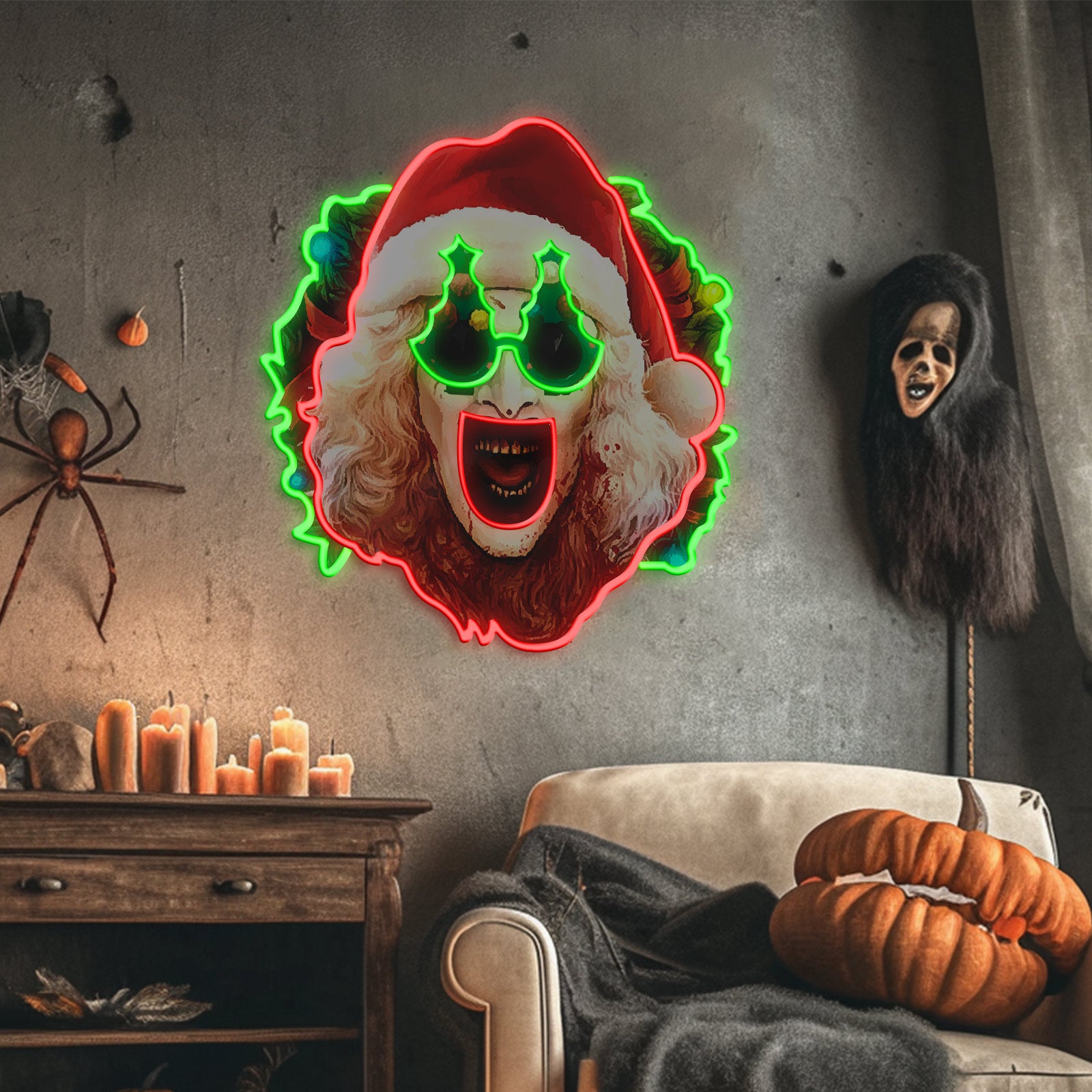 quntis-halloween-lights-terrifier-neon-sign-40-cm image 5