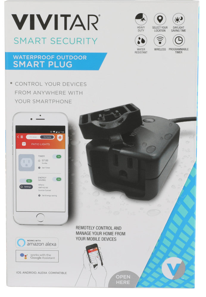 vivitar-smart-home-outdoor-smart-plug-wlan-wasserdicht image 3