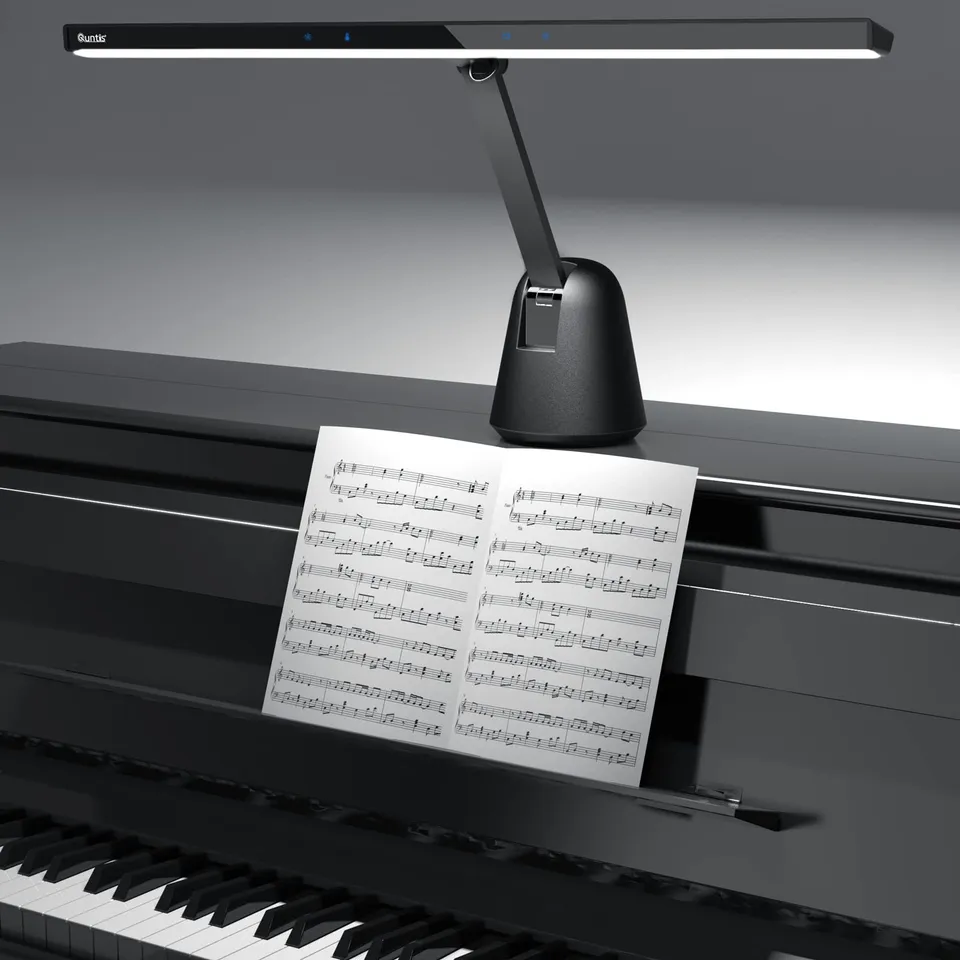 quntis-studio-klavierlampe-60-cm-schwarz-dimmbar image 1