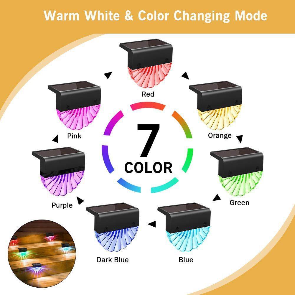 quntis-led-solar-lights-stufenlichter-4er-set-warmwei-rgb image 8
