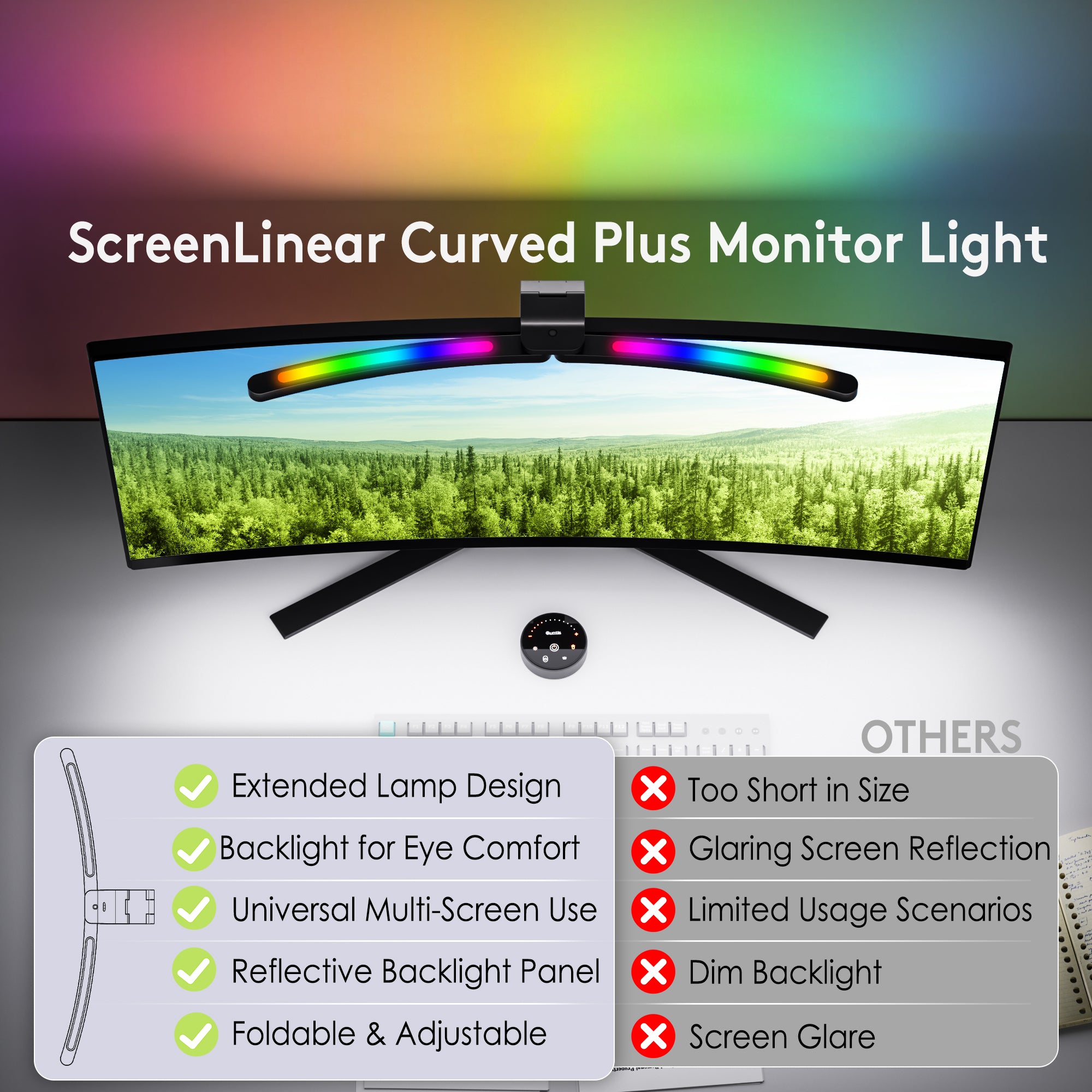 quntis-im-monitor-light-bar-66cm-rgb-curved-schwarz image 7