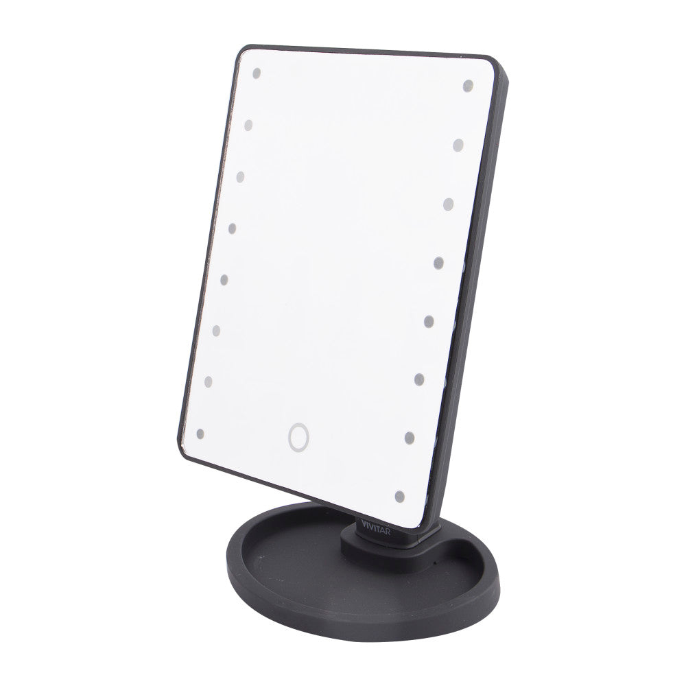 vivitar-beauty-led-schminkspiegel-schwarz-360-16-leds image 2