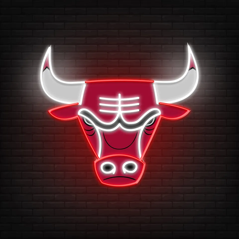 quntis-neon-signs-chicago-bulls-led-16-in image 1