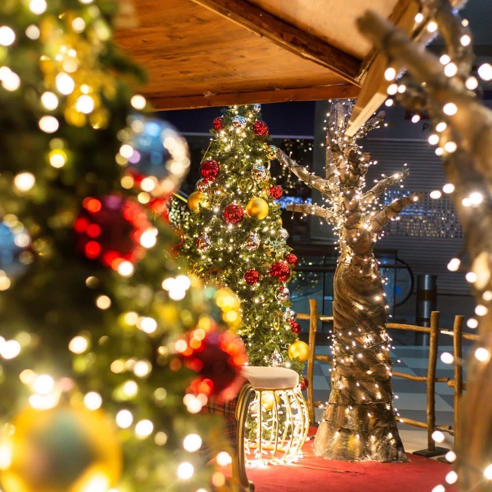 quntis-xmas-lichterkette-1000-leds-25m-warmwei-8-modi-ip44 image 7