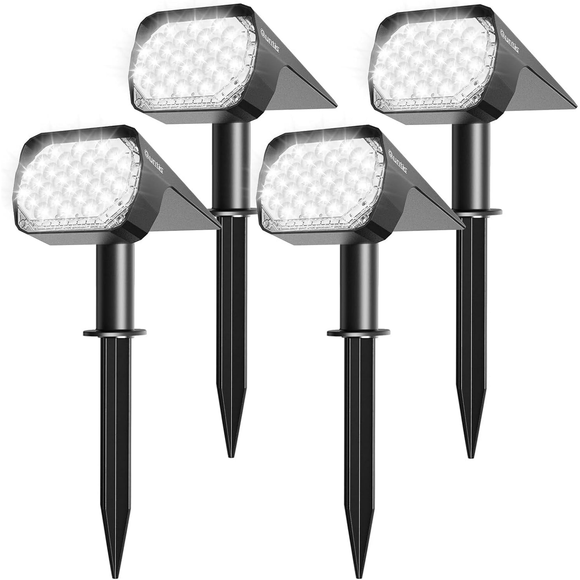 quntis-led-solar-lights-spot-28-led-warmwei-4er-pack-solarstrahler image 8