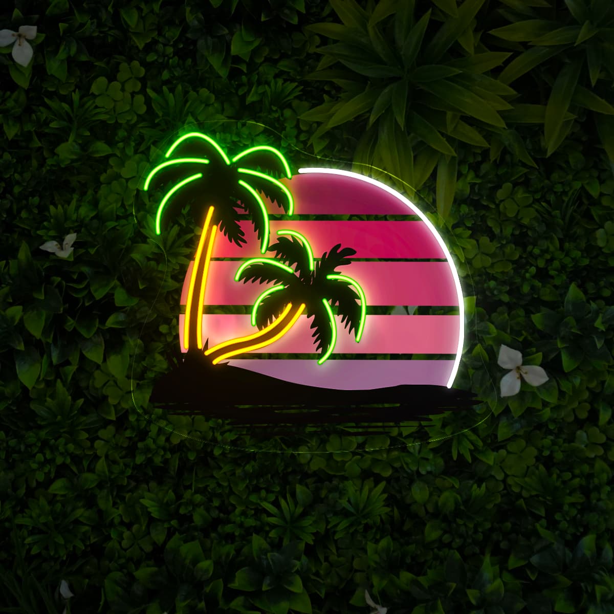 quntis-neon-signs-tropical-sunset-neon-schild-80cm-palme image 1