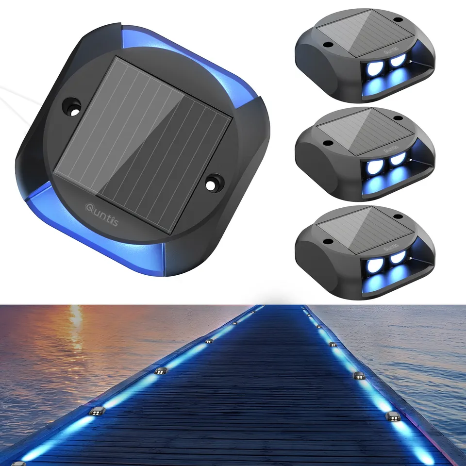 quntis-solar-deck-bodenlichter-blau-led-4er-set-ip65 image 1